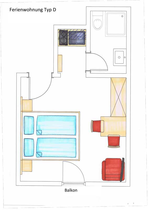 Auerhof floormap apartment D